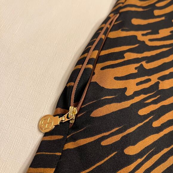 Tracy Negoshian brown dress Small Style: TN090 Valerie - Picture 6 of 9